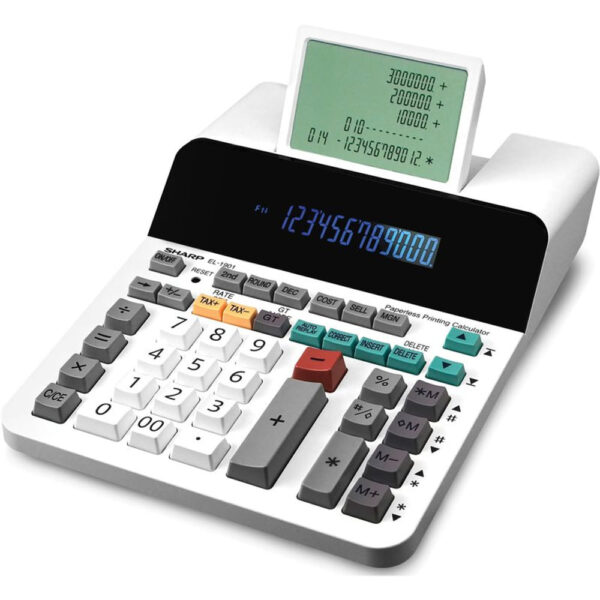 Calculadora Sharp Impressora Eletrônica EL 1901