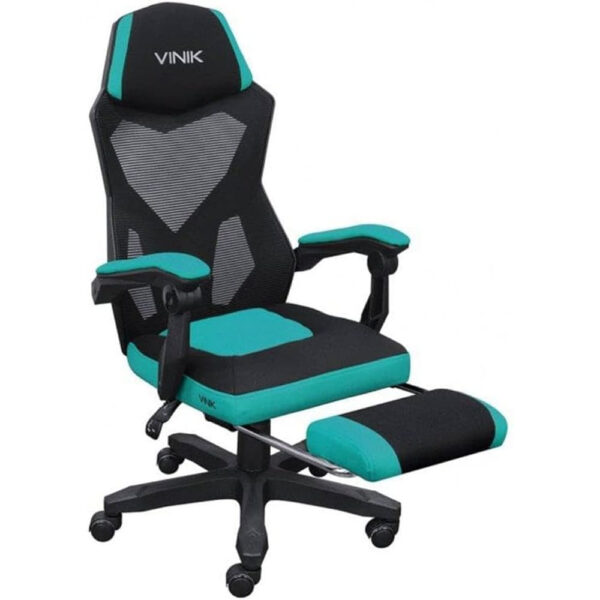 Cadeira Gamer Rocket Vinik Preta e Verde