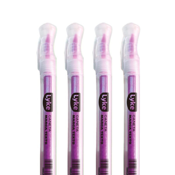 Compasso Marca Texto Lyke Roxo