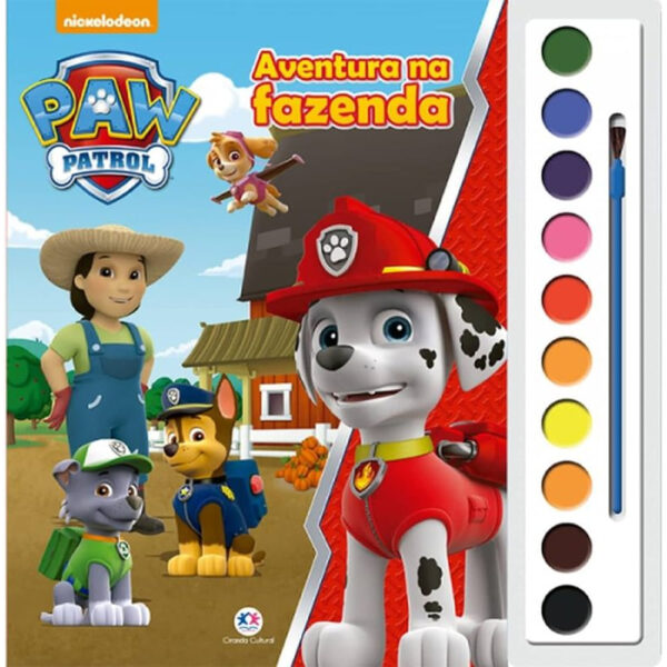 Livro Patrulha Canina   A Aventura na Fazenda