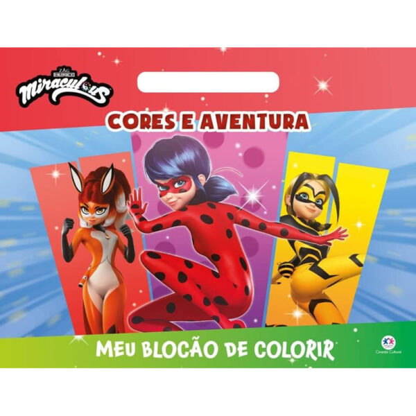 Livro Ladybug Cores e Aventura