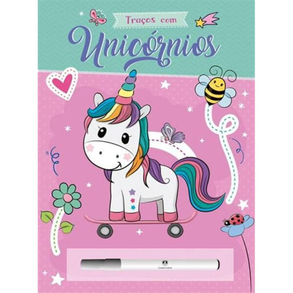 Livro de Traços com Unicórnios