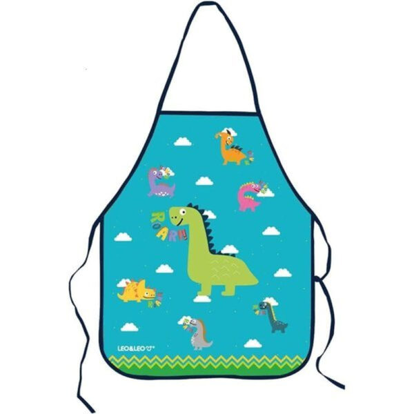 Avental Infantil Leo&Leo Dino