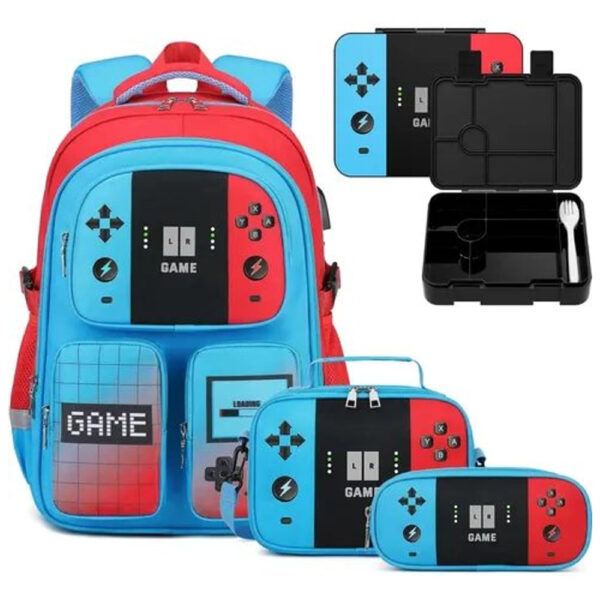 Mochila Kit Infantil M Gamer