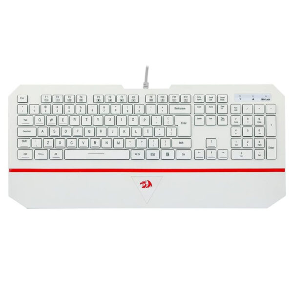 Teclado Radragon Membrana Branco Karura 2