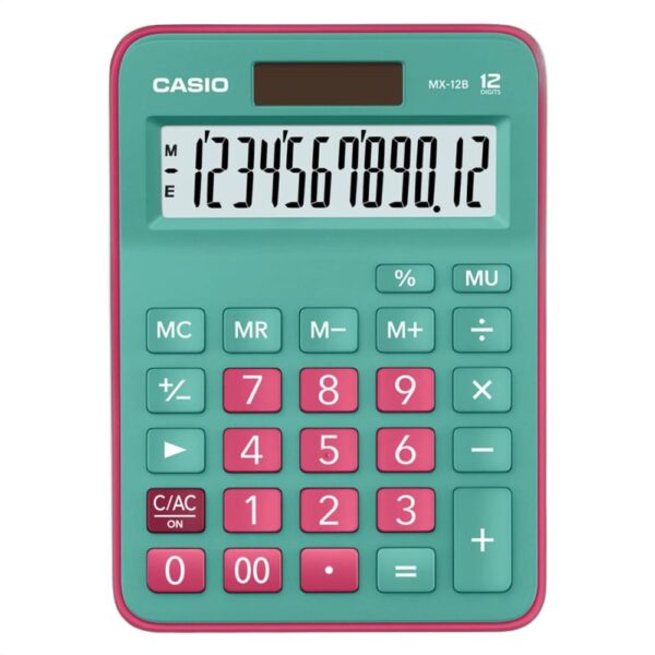 Calculadora de Mesa Casio MX 12B 12 Dígitos