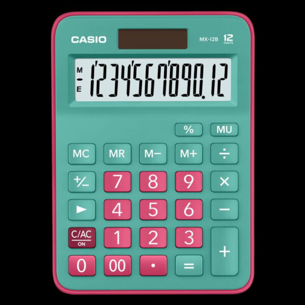 Calculadora de Mesa Casio MX 12B 12 Dígitos