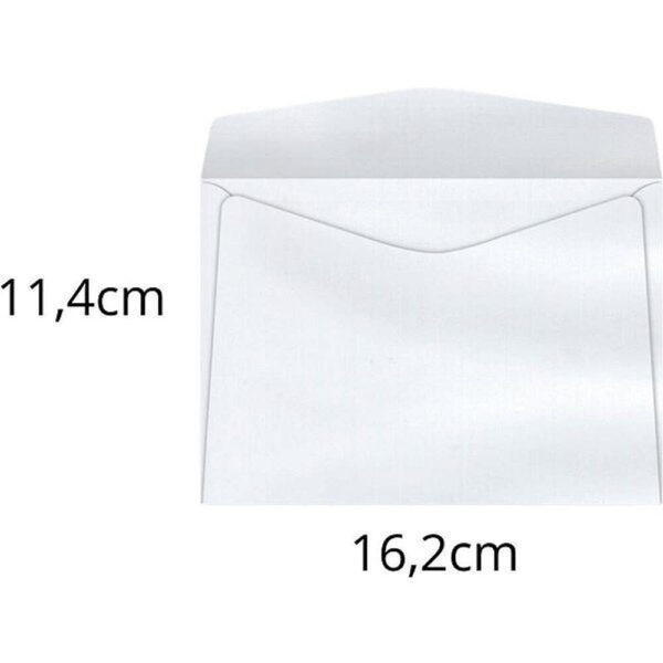 Envelope Branco Via Brasil 114x162mm