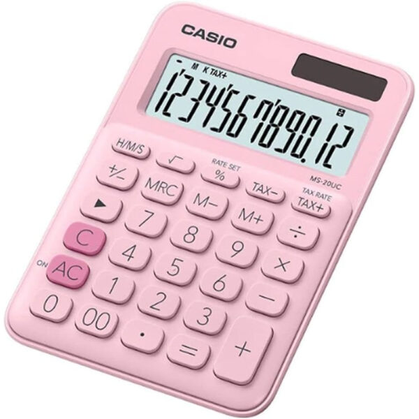 Calculadora Casio MS 20UC de Mesa 12 Dígitos
