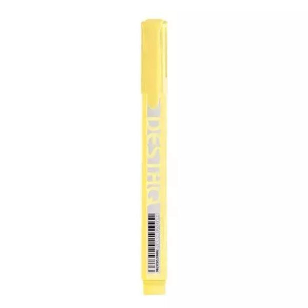 Marcador Compactor Destaque Amarelo Pastel