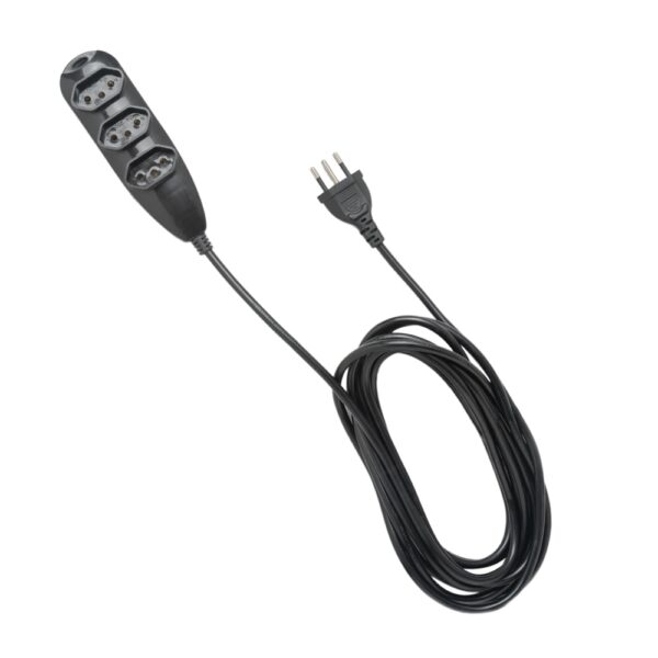 Extensão Elétrica Intelbras 3 Tomadas 3 Pinos 10A 3M Preta