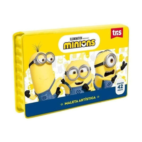 Maleta Artística Tris Minions 42 Peças